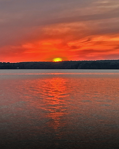 Manistique Lake Sunset